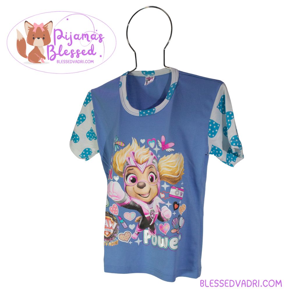 Pijama en algodon para niña 002