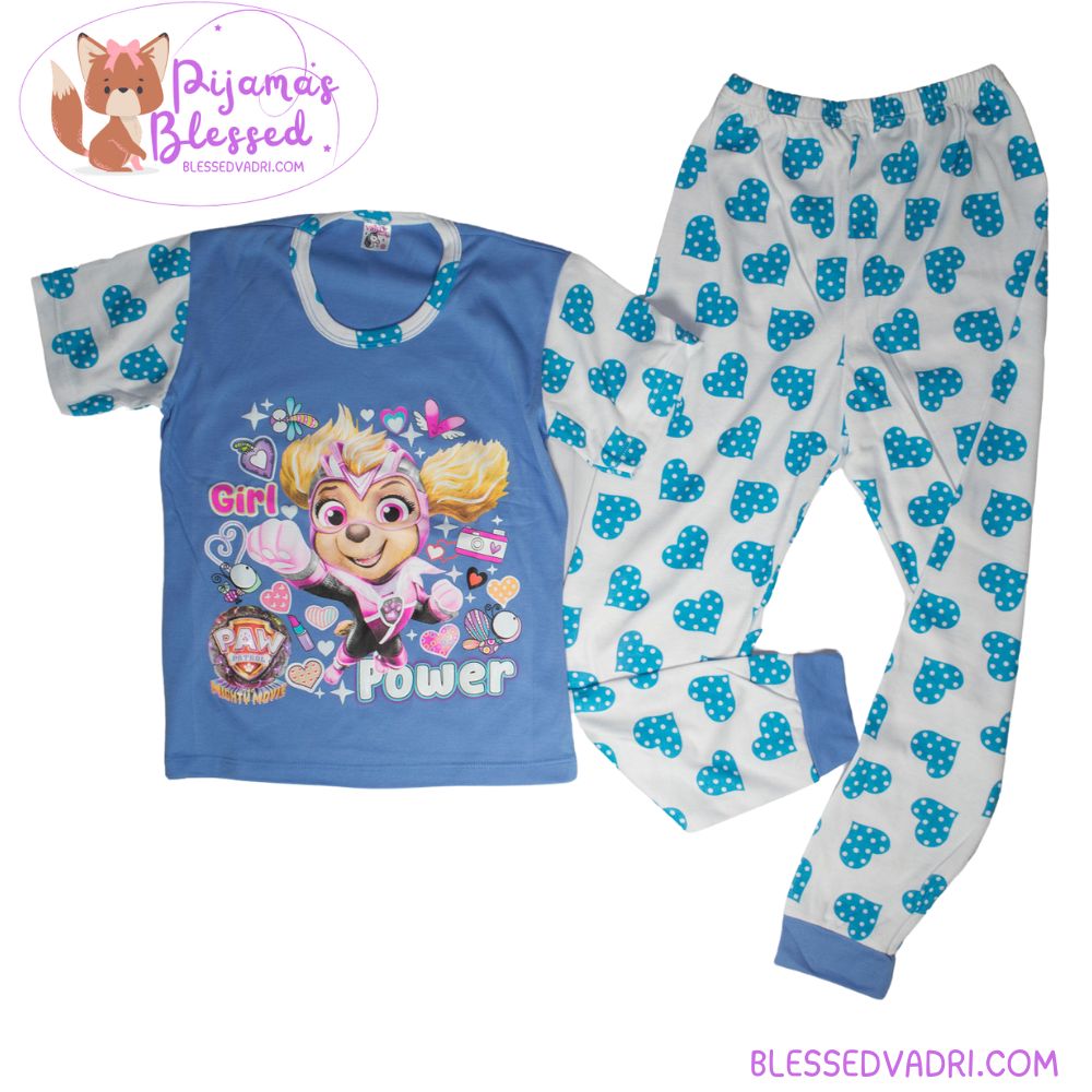 Pijama en algodon para niña 002 - Imagen 3