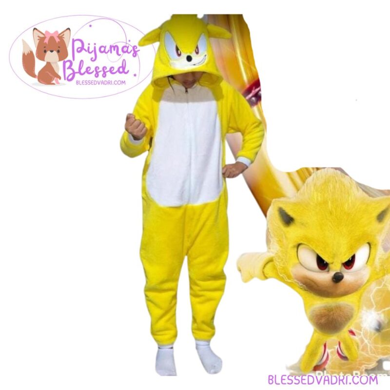 Pijama de Super Sonic